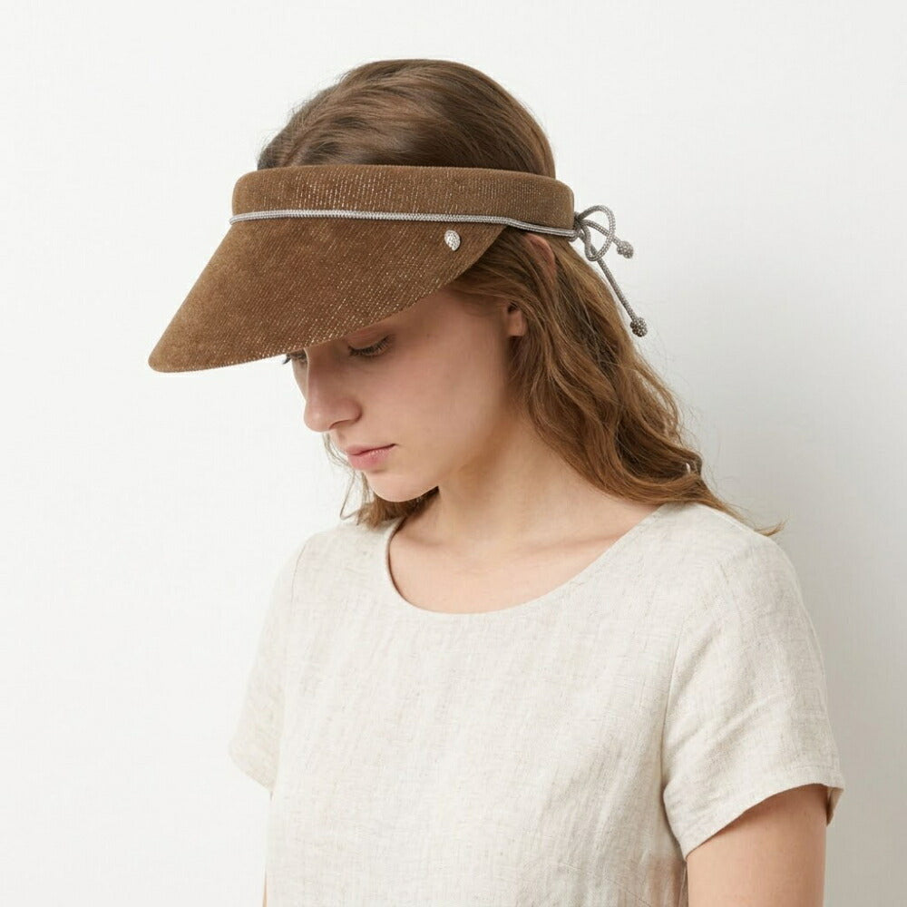 HELEN KAMINSKI 帽子 ハット ブラウン ブラック サンバイザー HAT51785