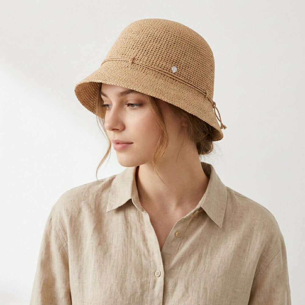 HELEN KAMINSKI ハット ブラック ベージュブラウン イエローベージュ オレンジベージュ ナチュラル HAT51203