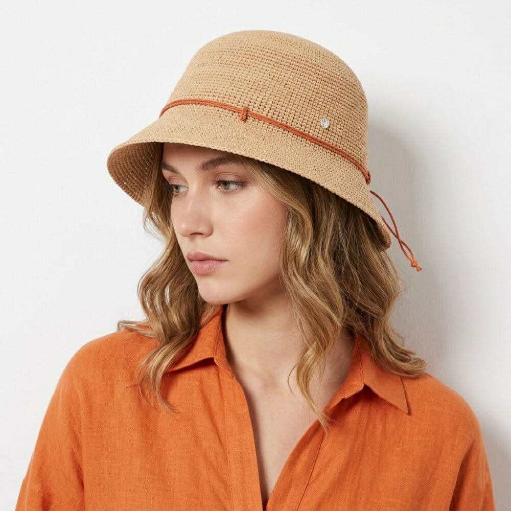 HELEN KAMINSKI ハット ブラック ベージュブラウン イエローベージュ オレンジベージュ ナチュラル HAT51203