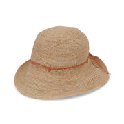 HELEN KAMINSKI ハット ナチュラル×ベージュオレンジ 麦わら帽子 HAT51269