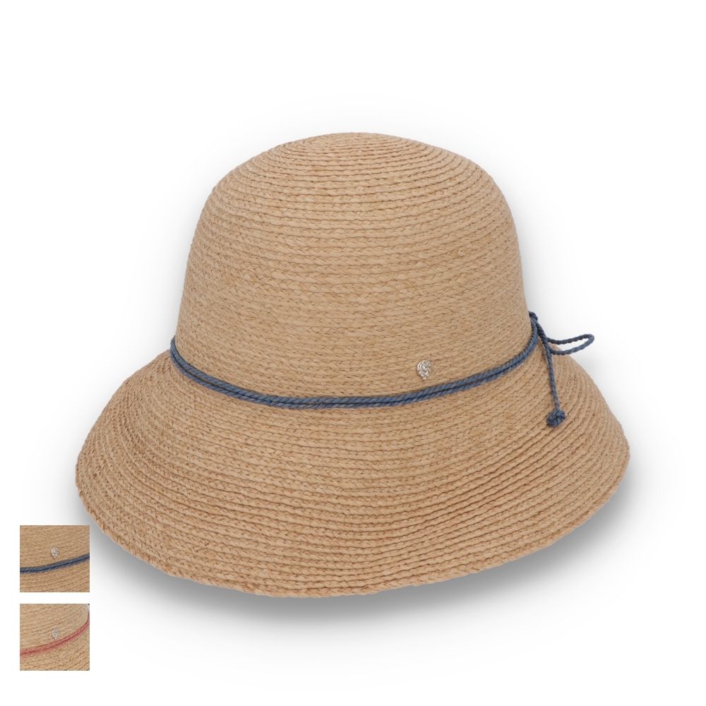 HELEN KAMINSKI ハット PRIMA 8 チャコール ナチュラル×イエロー ナチュラル×ブルー HAT51495