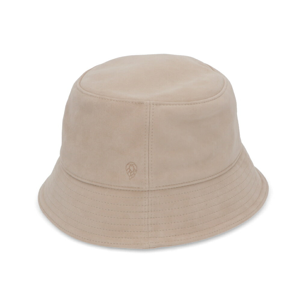 HELEN KAMINSKI ナチュラルベージュ シープスエード バケットハット HAT51514