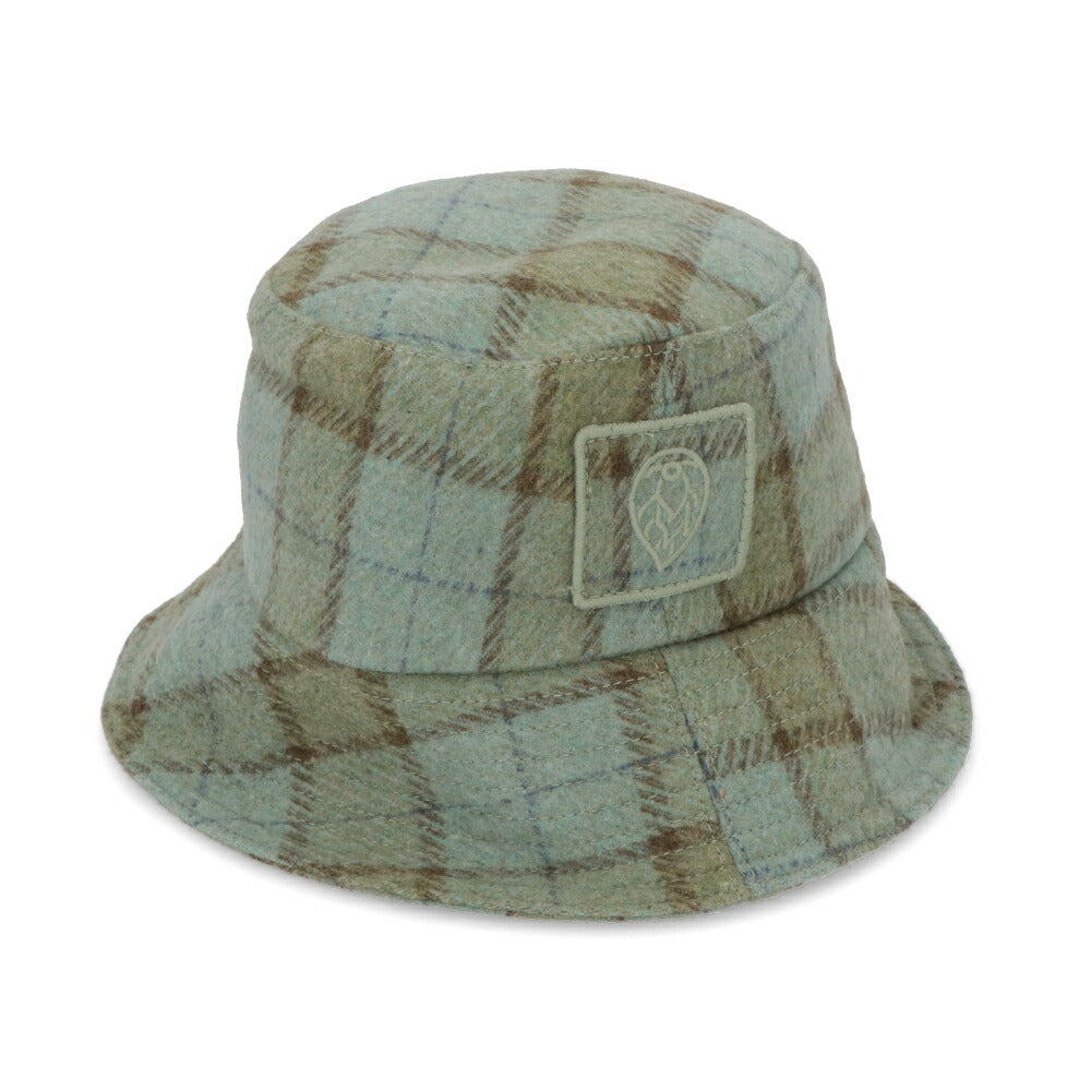 HELEN KAMINSKI 帽子 ハット Clarion グリーン チェック柄 HAT51631