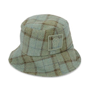 HELEN KAMINSKI 帽子 ハット Clarion グリーン チェック柄 HAT51631