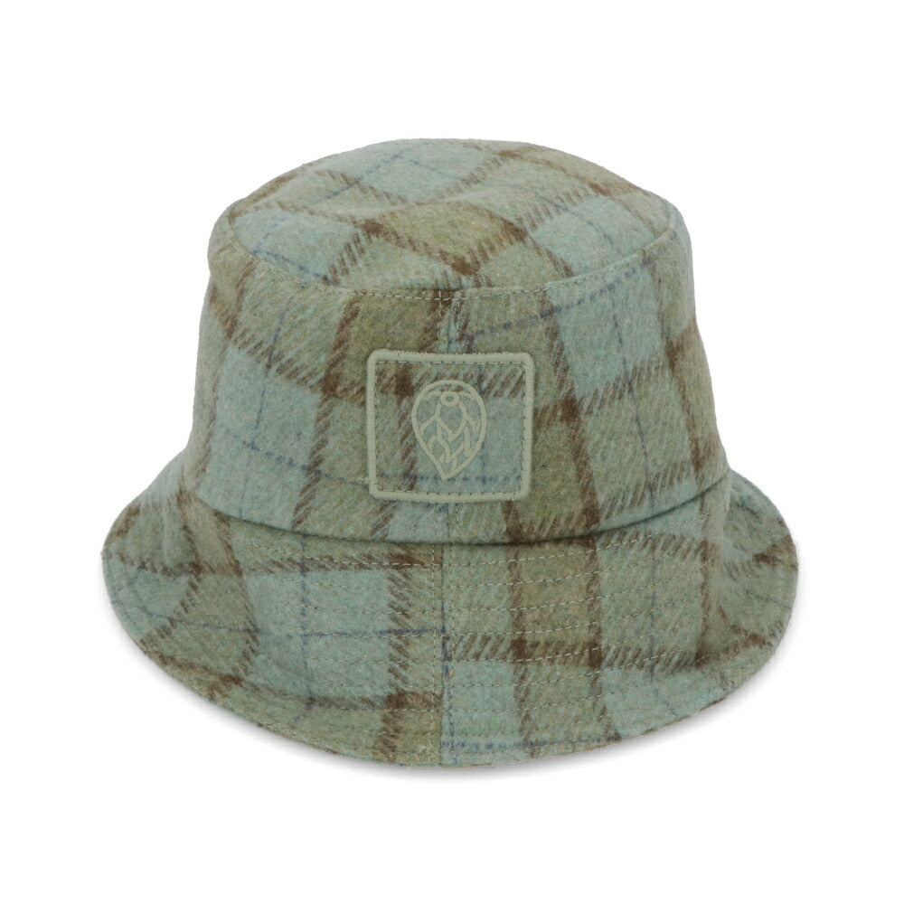HELEN KAMINSKI 帽子 ハット Clarion グリーン チェック柄 HAT51631