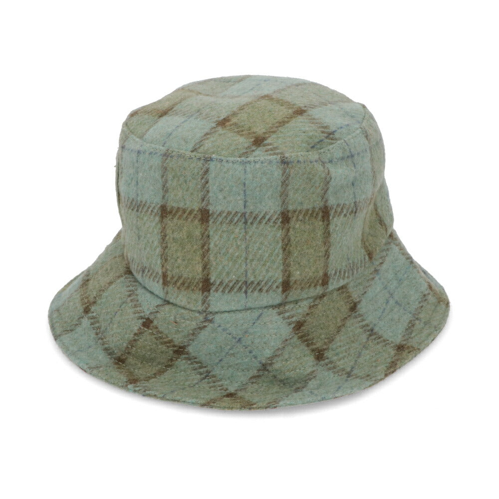 HELEN KAMINSKI 帽子 ハット Clarion グリーン チェック柄 HAT51631