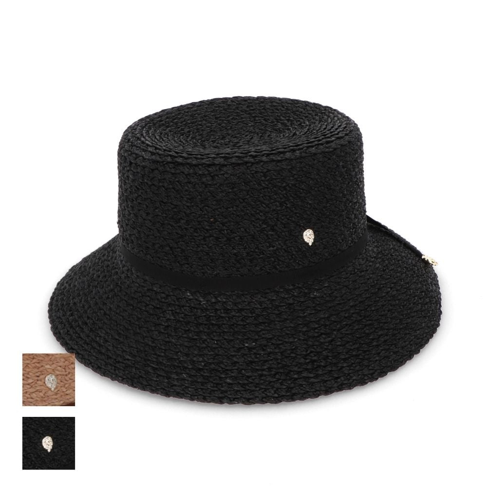 HELEN KAMINSKI 帽子 ハット ブラック ベージュ HAT51739