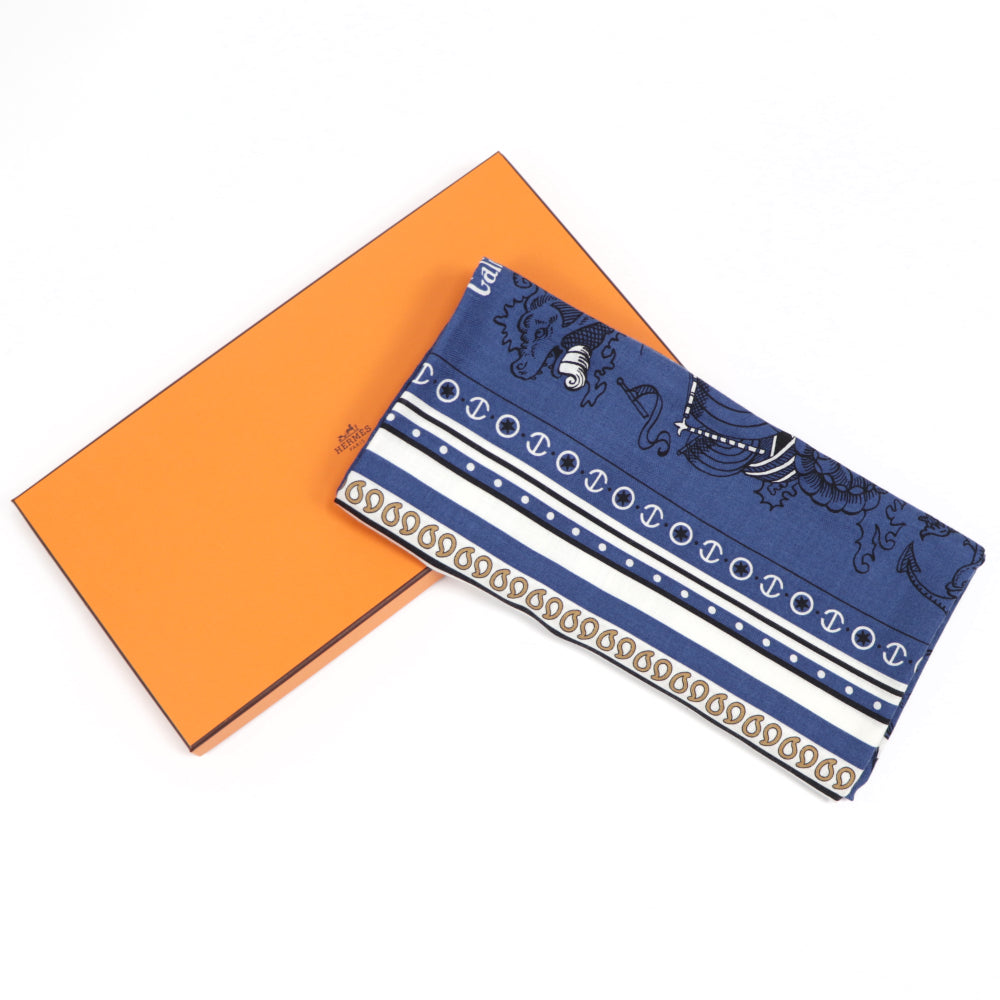 エルメス HERMES スカーフ カシシル140 マリンクレール – LE CHIEN