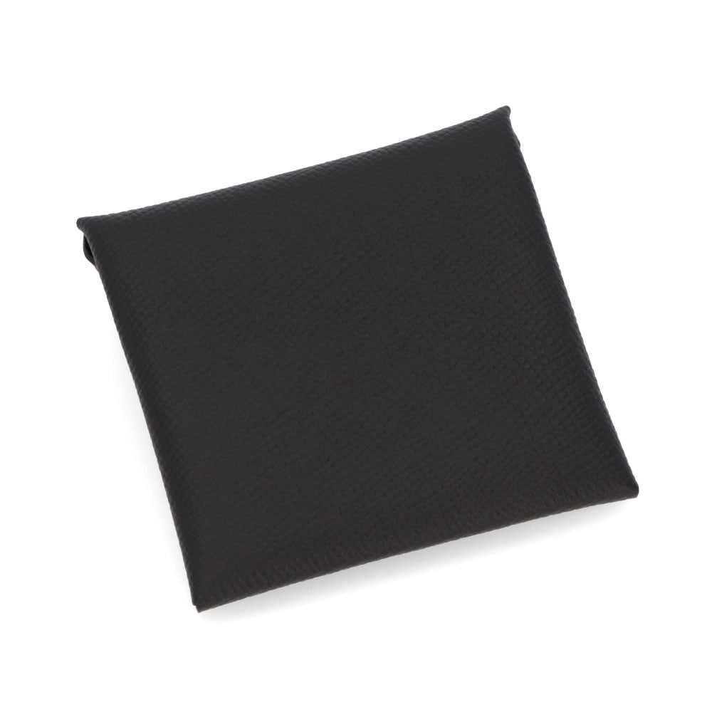 HERMES バスティア コインケース ブラック エプソン