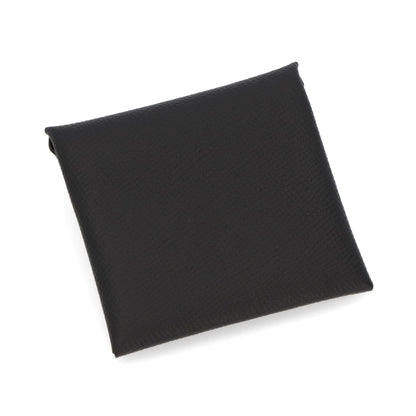 HERMES バスティア コインケース ブラック エプソン