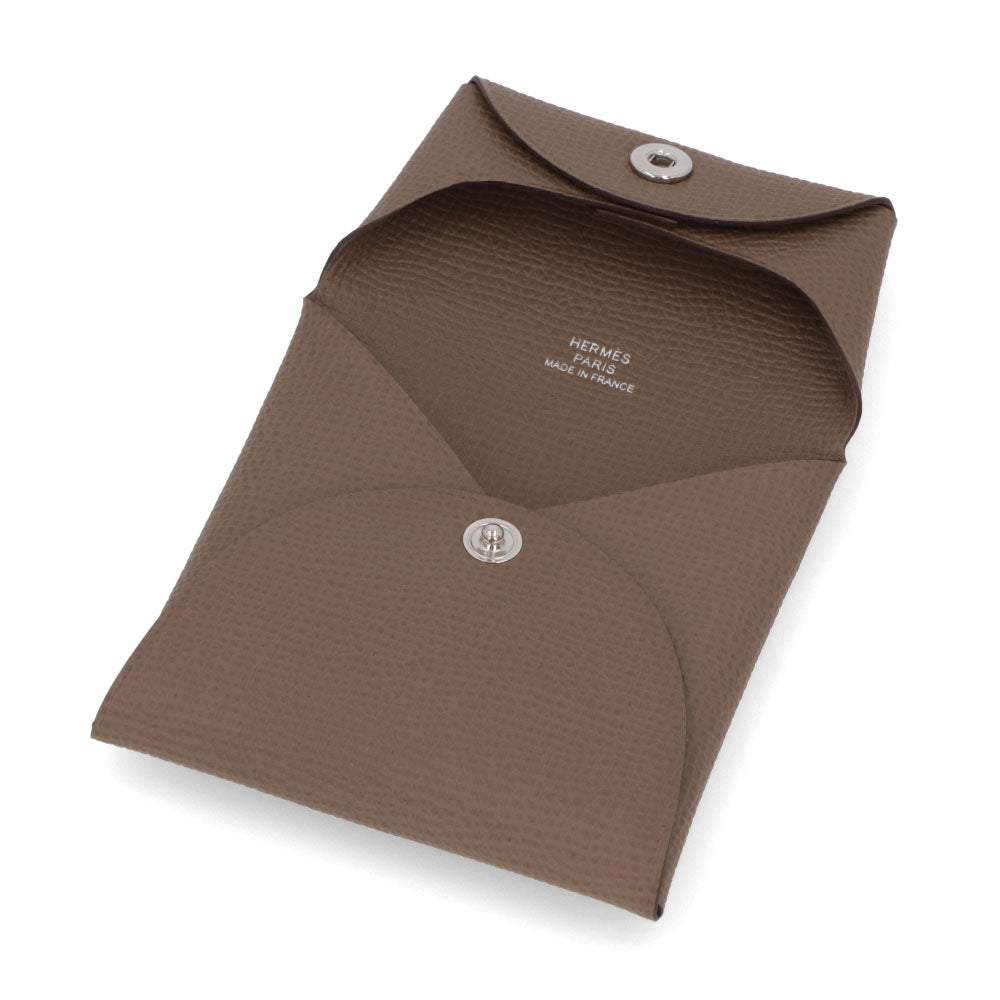 HERMES バスティア コインケース エトゥープ エプソン