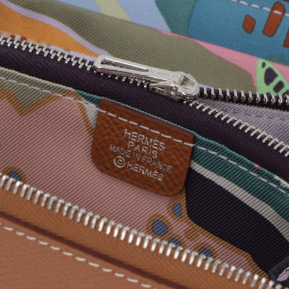 HERMES シルクインコンパクト ゴールド カシス ヴェールフィズ