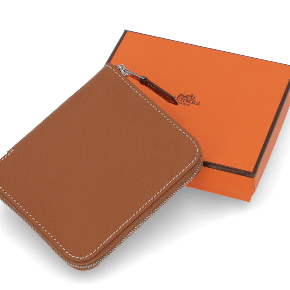 HERMES シルクインコンパクト ゴールド カシス ヴェールフィズ