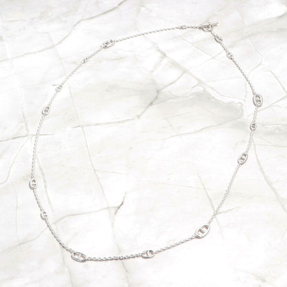 エルメス HERMES アクセサリー ファランドールネックレス120 レディース シルバー シルバー925/1000