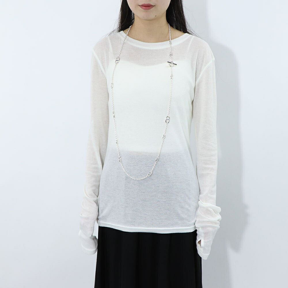 HERMES ファランドール ネックレス 120 シルバー925