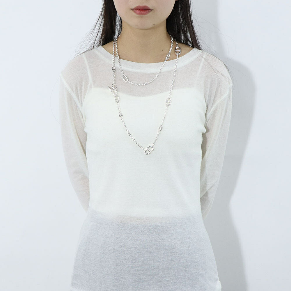 HERMES ファランドール ネックレス 120 シルバー925