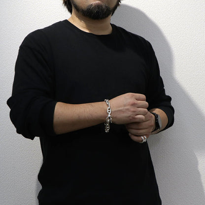 HERMES シェーヌダンクル GM ブレスレット シルバー