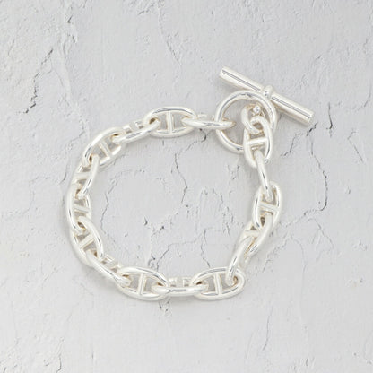 HERMES シェーヌダンクル GM ブレスレット シルバー