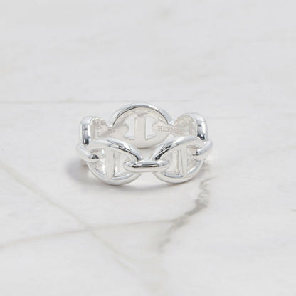エルメス HERMES アクセサリー アンシェネリング PM ユニセックス シルバー シルバー925/1000