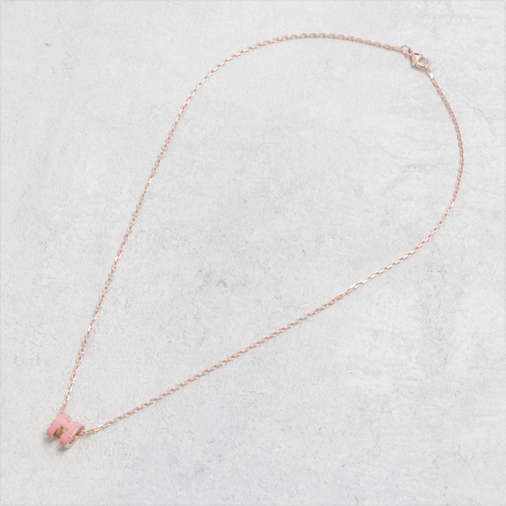 HERMES ネックレス POP H ミニ ペンダント
