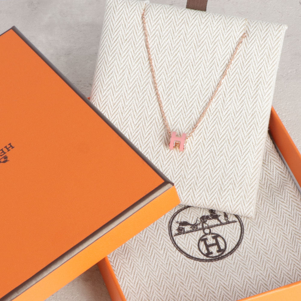 HERMES ネックレス POP H ミニ ペンダント