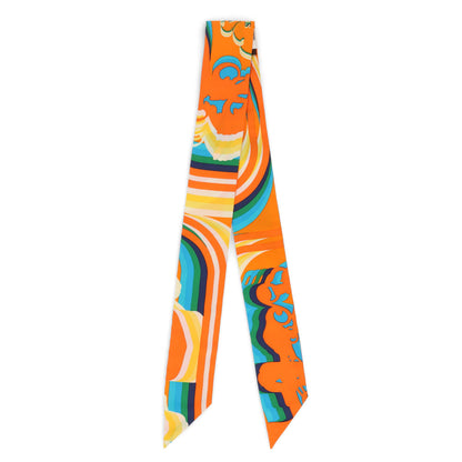 HERMES ツイリー Brides de Gala Shadow オレンジ