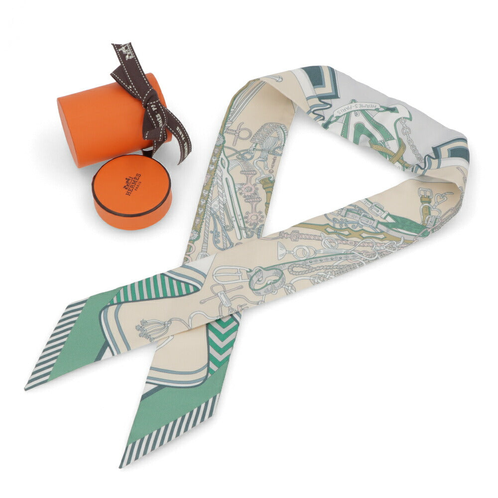 HERMES ツイリー BOUQAUETS SELLIER グリペール