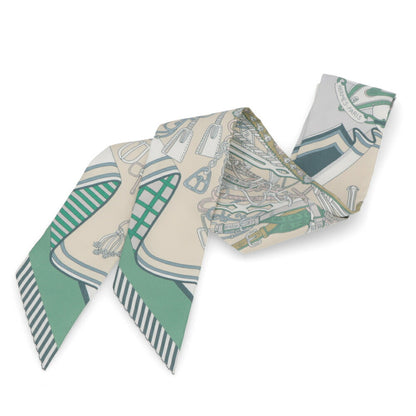 HERMES ツイリー BOUQAUETS SELLIER グリペール