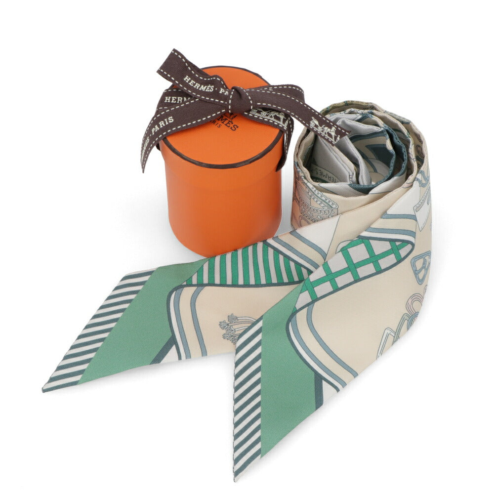 HERMES ツイリー BOUQAUETS SELLIER グリペール