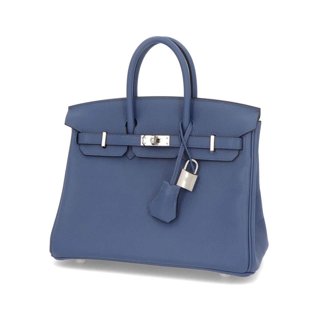 エルメス バーキン25ヴェルソ ブルーブライトン