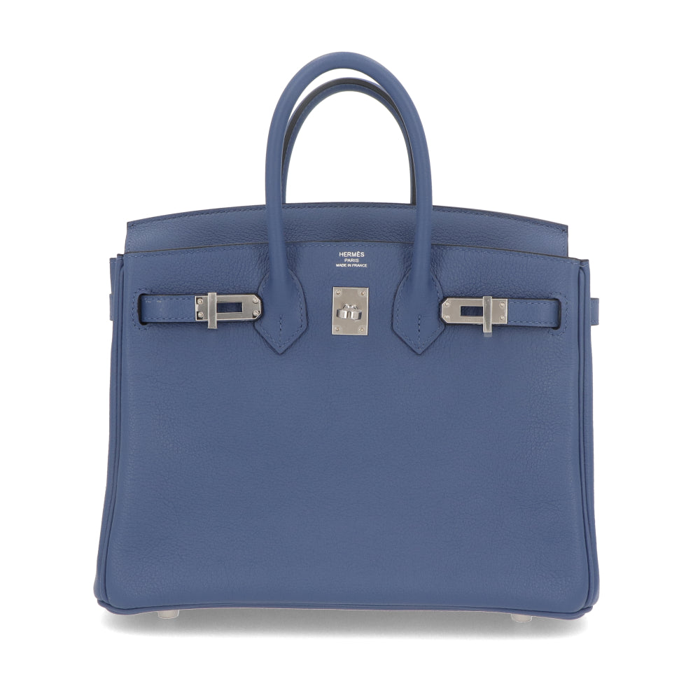 エルメス バーキン25ヴェルソ ブルーブライトン