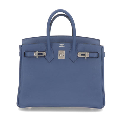 エルメス バーキン25ヴェルソ ブルーブライトン