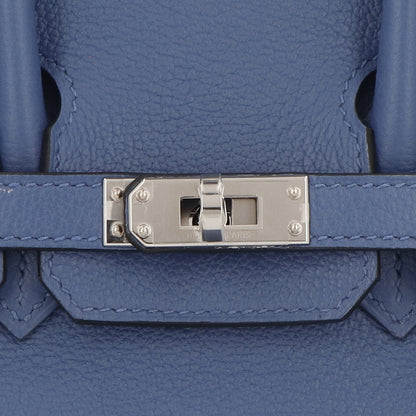 エルメス バーキン25ヴェルソ ブルーブライトン