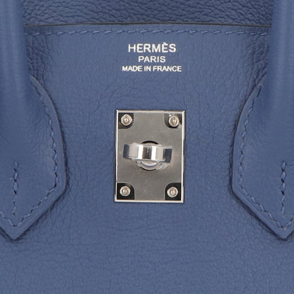 エルメス バーキン25ヴェルソ ブルーブライトン