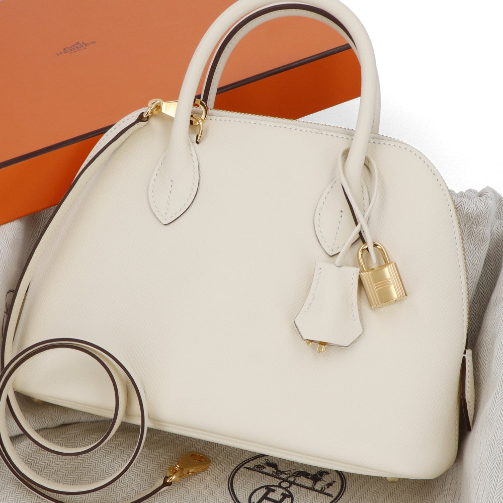 エルメス ボリード1923 25 ナタ ゴールド金具 エプソン