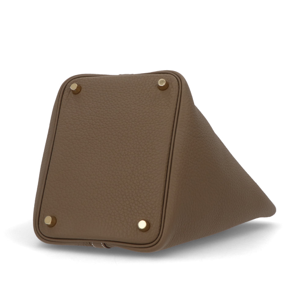 エルメス ピコタンロックPM エトゥープ ゴールド金具