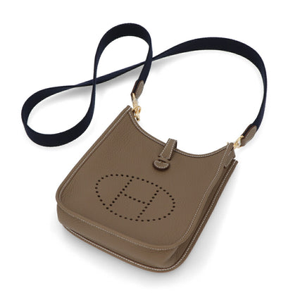 エルメス エヴリンTPM エトゥープ インディゴ ゴールド金具