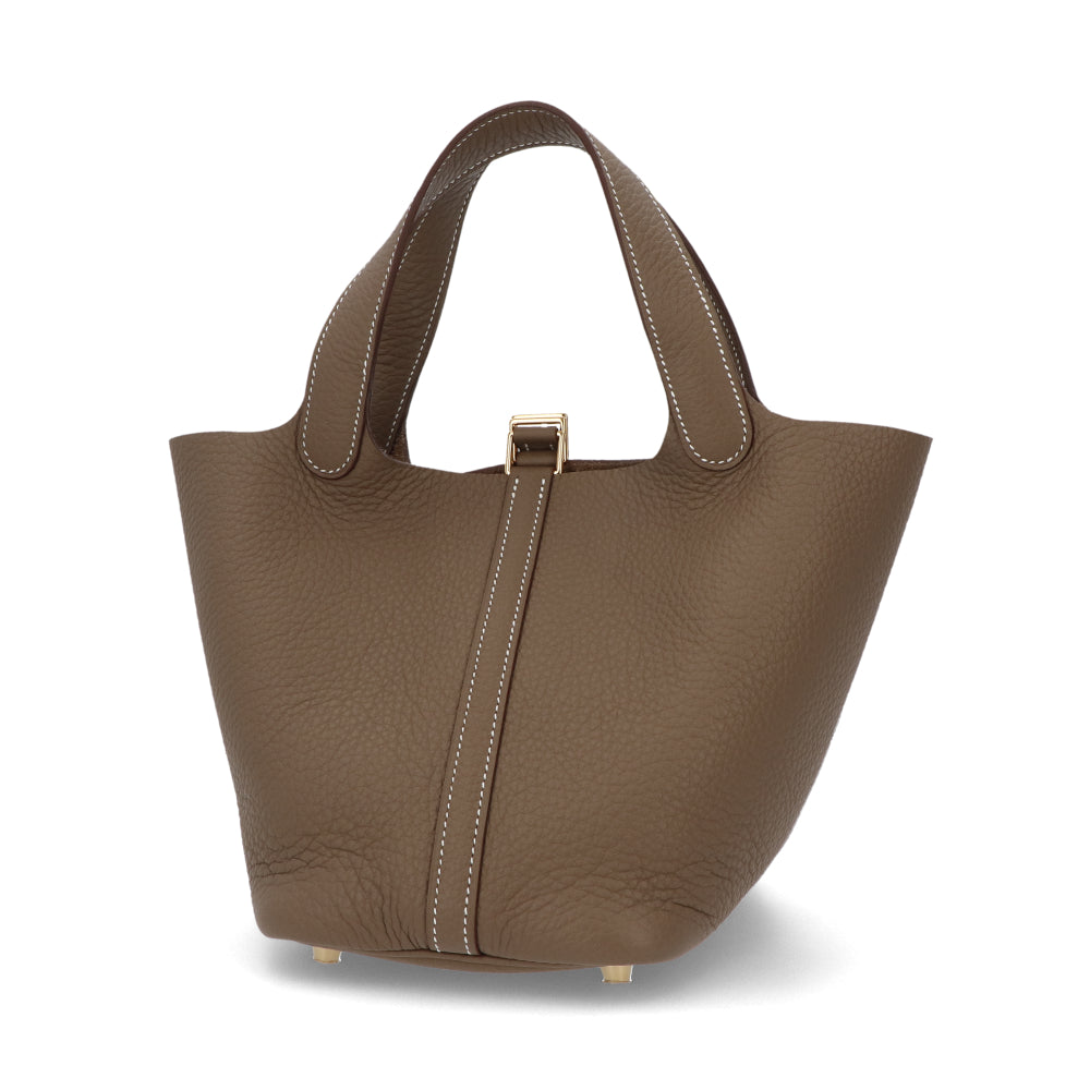 エルメス ピコタンロックPM エトゥープ ゴールド金具