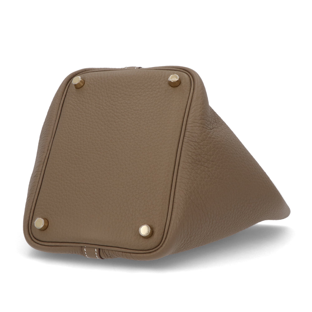 エルメス ピコタンロックPM エトゥープ ゴールド金具