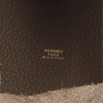 エルメス ピコタンロックPM エトゥープ ゴールド金具