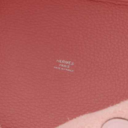 HERMES ピコタンロックPM ローズサクラ シルバー金具