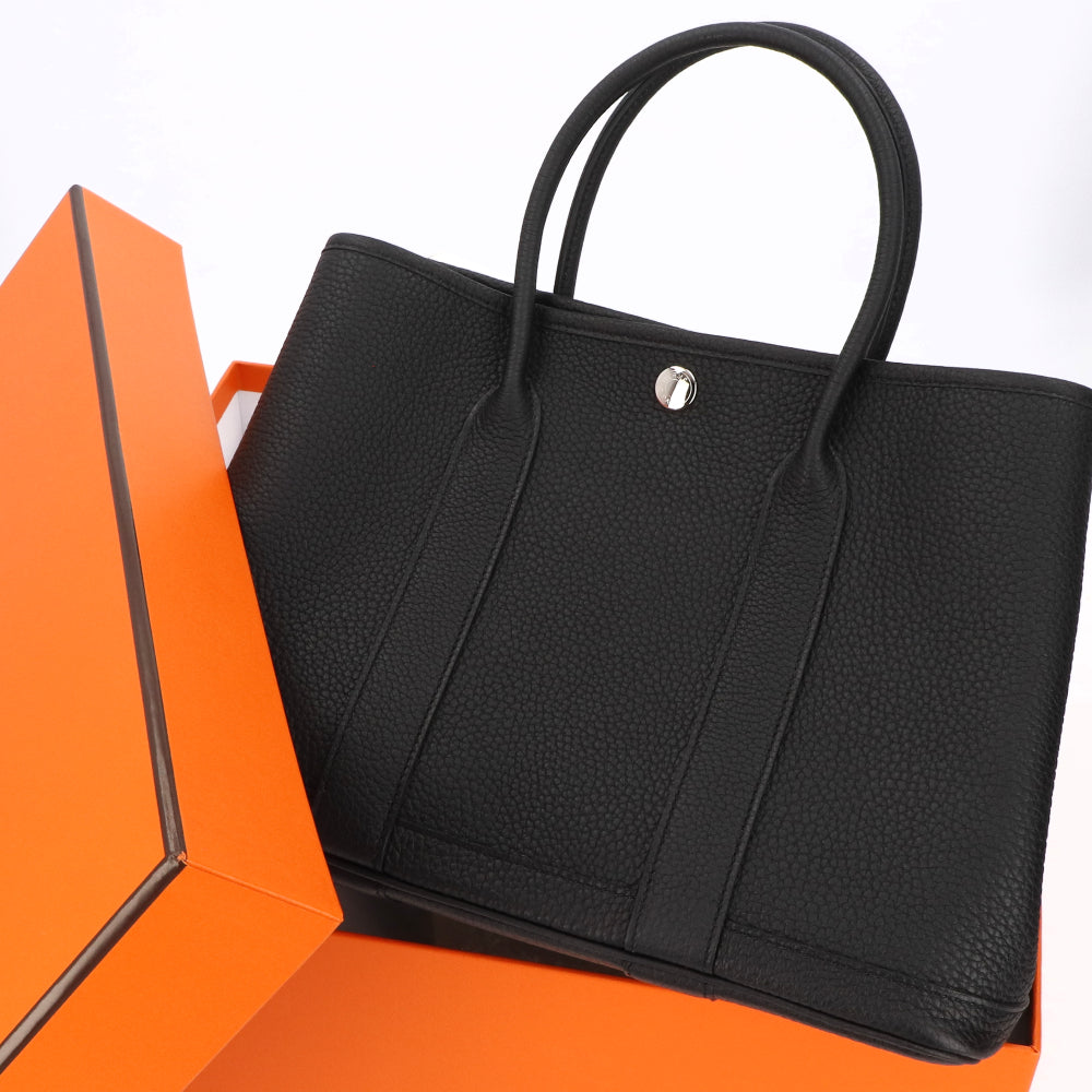 HERMES ガーデンパーティTPM ブラック ネゴンダ