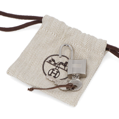 HERMES ピコタンロックMM エトゥープ シルバー金具