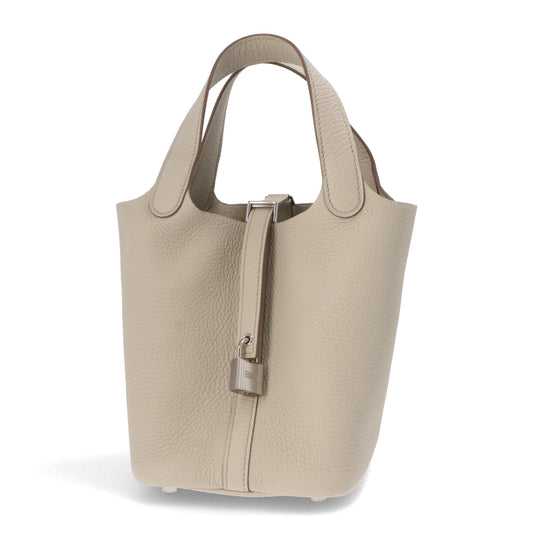 HERMES ピコタンロックPM ベトン シルバー金具