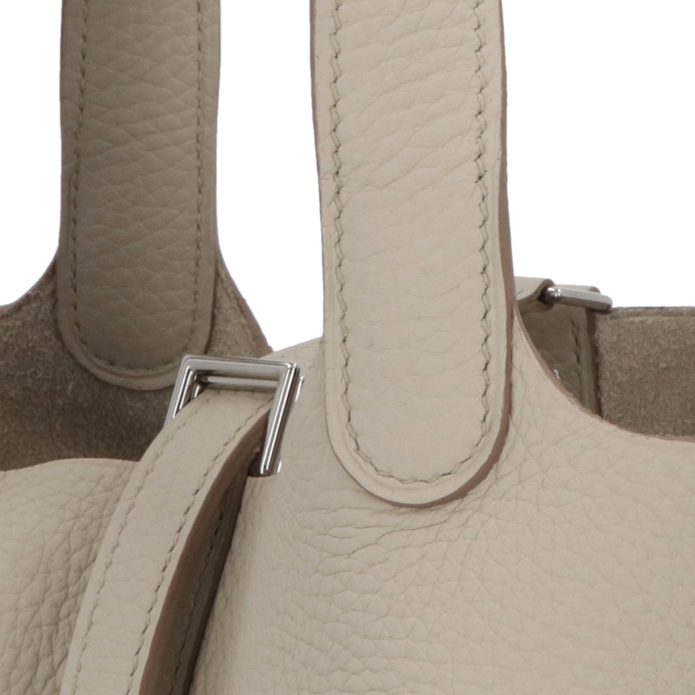 HERMES ピコタンロックPM ベトン シルバー金具