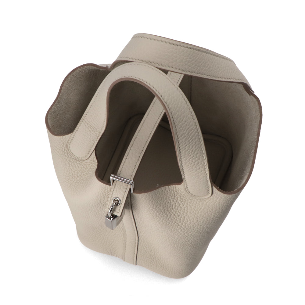 HERMES ピコタンロックPM ベトン シルバー金具