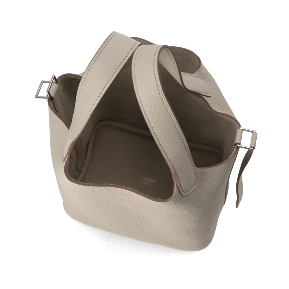 HERMES ピコタンロックPM ベトン シルバー金具