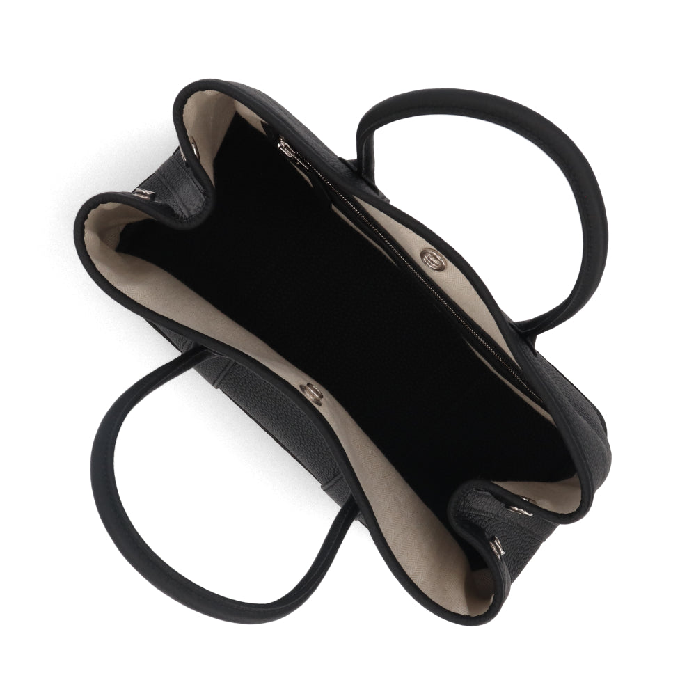 HERMES ガーデンパーティTPM ブラック シルバー金具