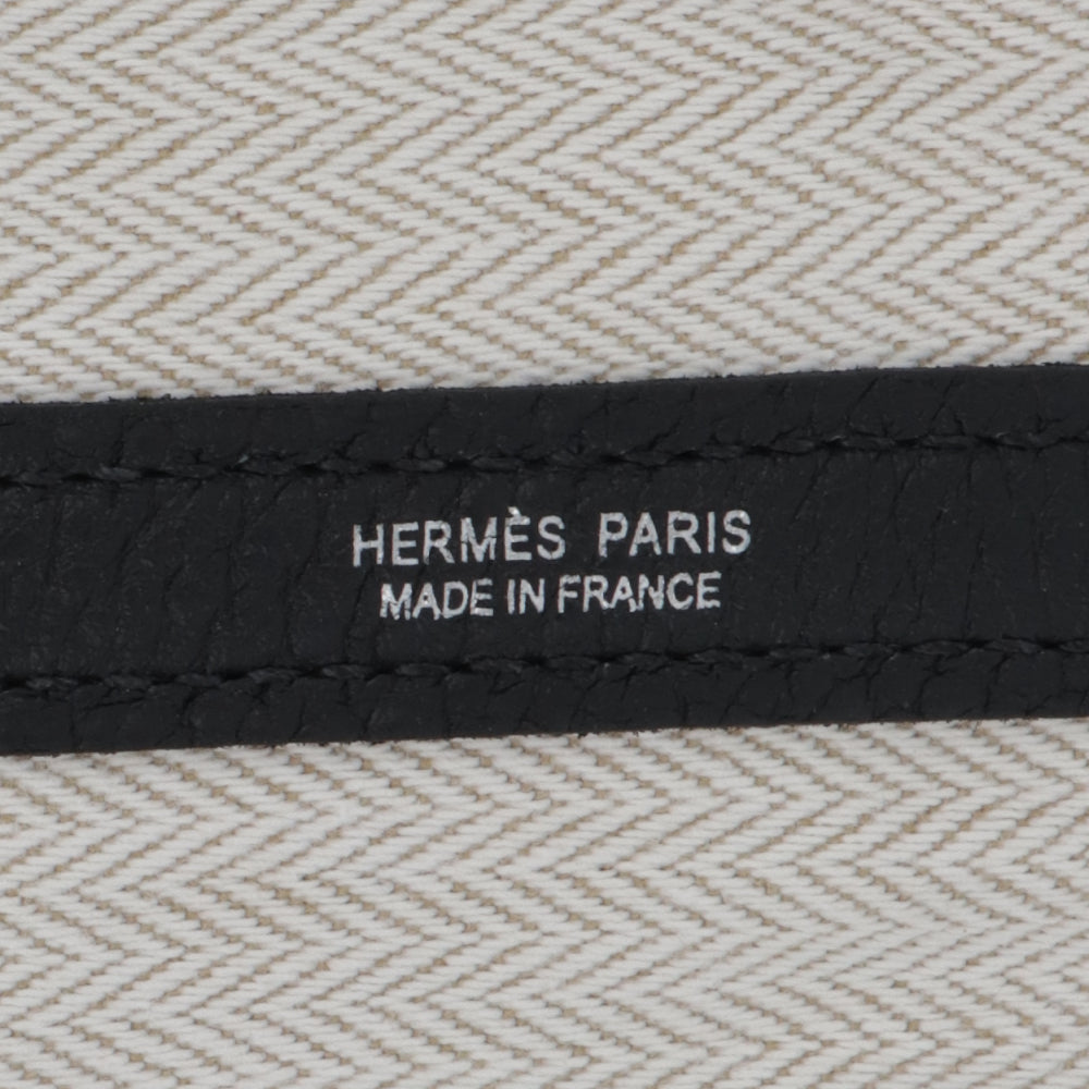 HERMES ガーデンパーティTPM ブラック シルバー金具
