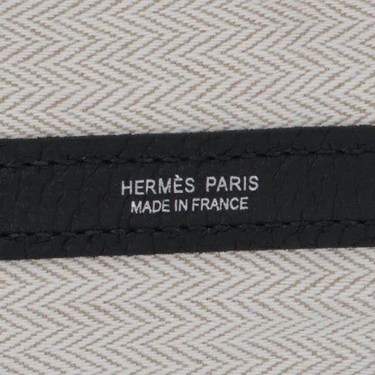 HERMES ガーデンパーティTPM ブラック シルバー金具